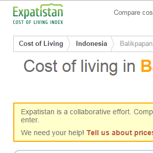 Expatistan Cost Of Living Chart